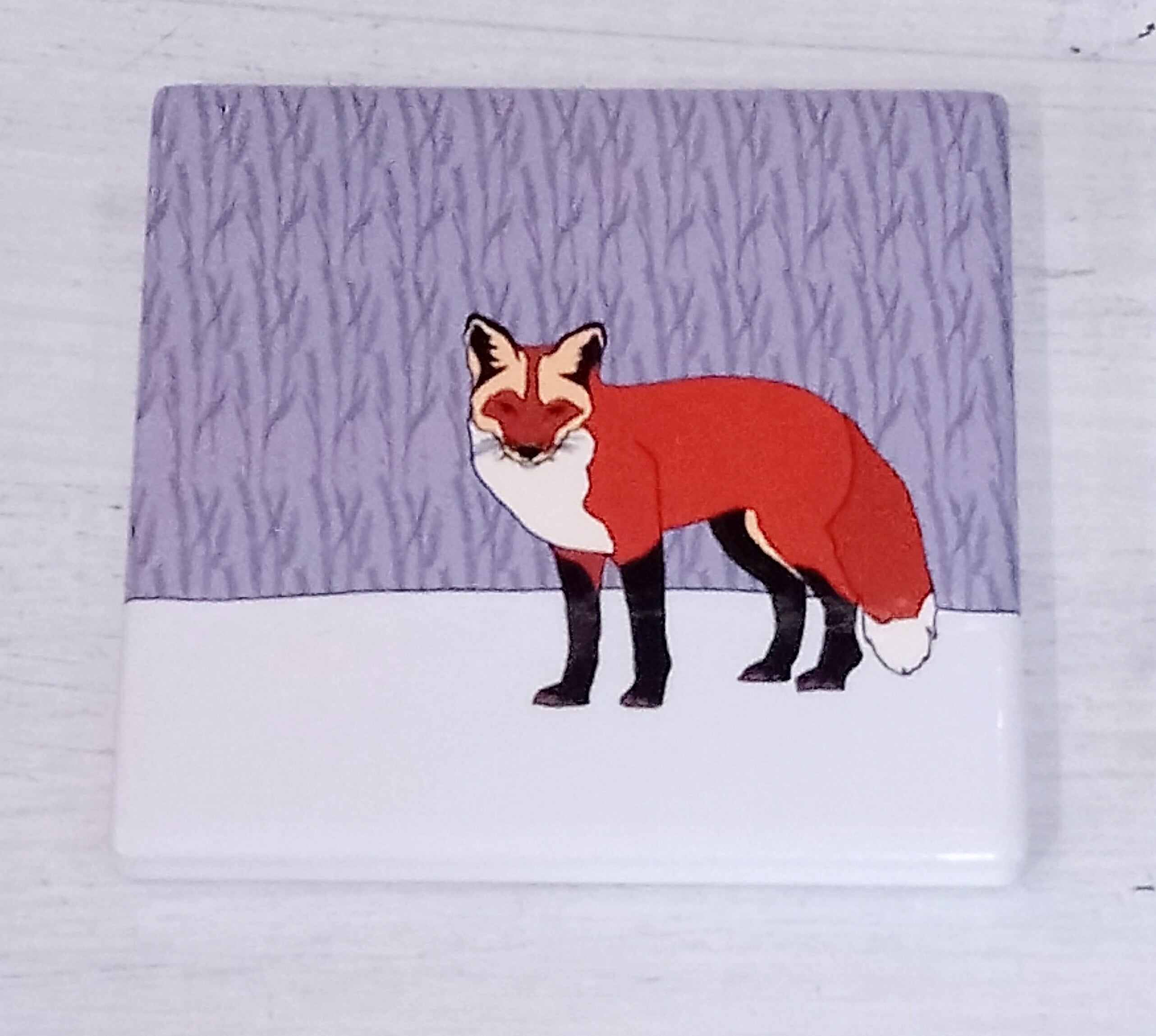 Scottish Animal Ceramic Coaster Collection by Dibujo Designs