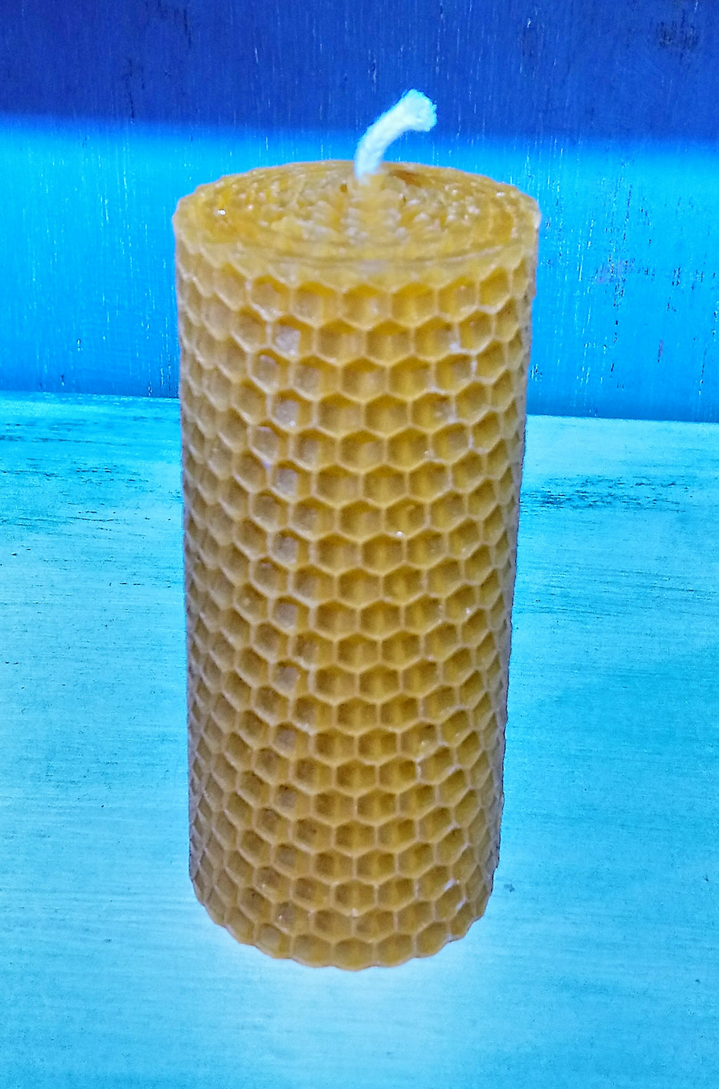 Traditional Church Beeswax Candle Made in Scotland by Beesy`s Beeswax Candles