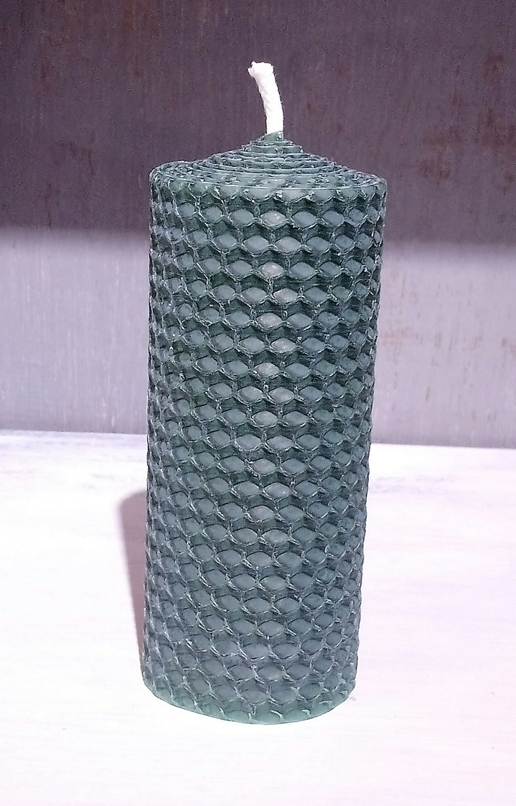 Traditional Church Beeswax Candle Made in Scotland by Beesy`s Beeswax Candles