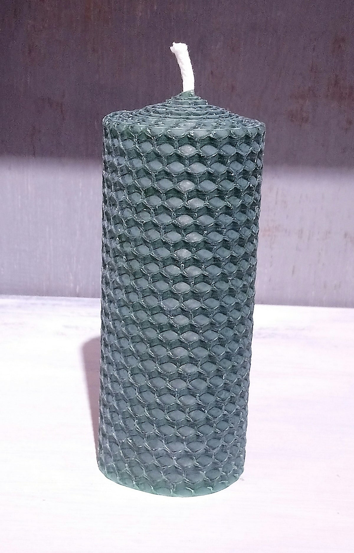 Traditional Church Beeswax Candle Made in Scotland by Beesy`s Beeswax Candles