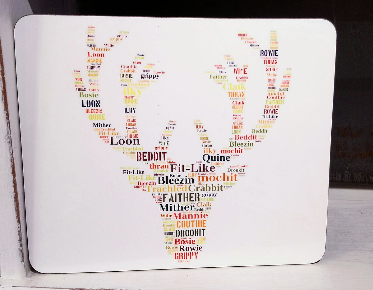 WordArt Scottish Placemats