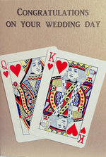 Load image into Gallery viewer, &#39;Shuffle the Deck&#39; Handmade Wedding Cards
