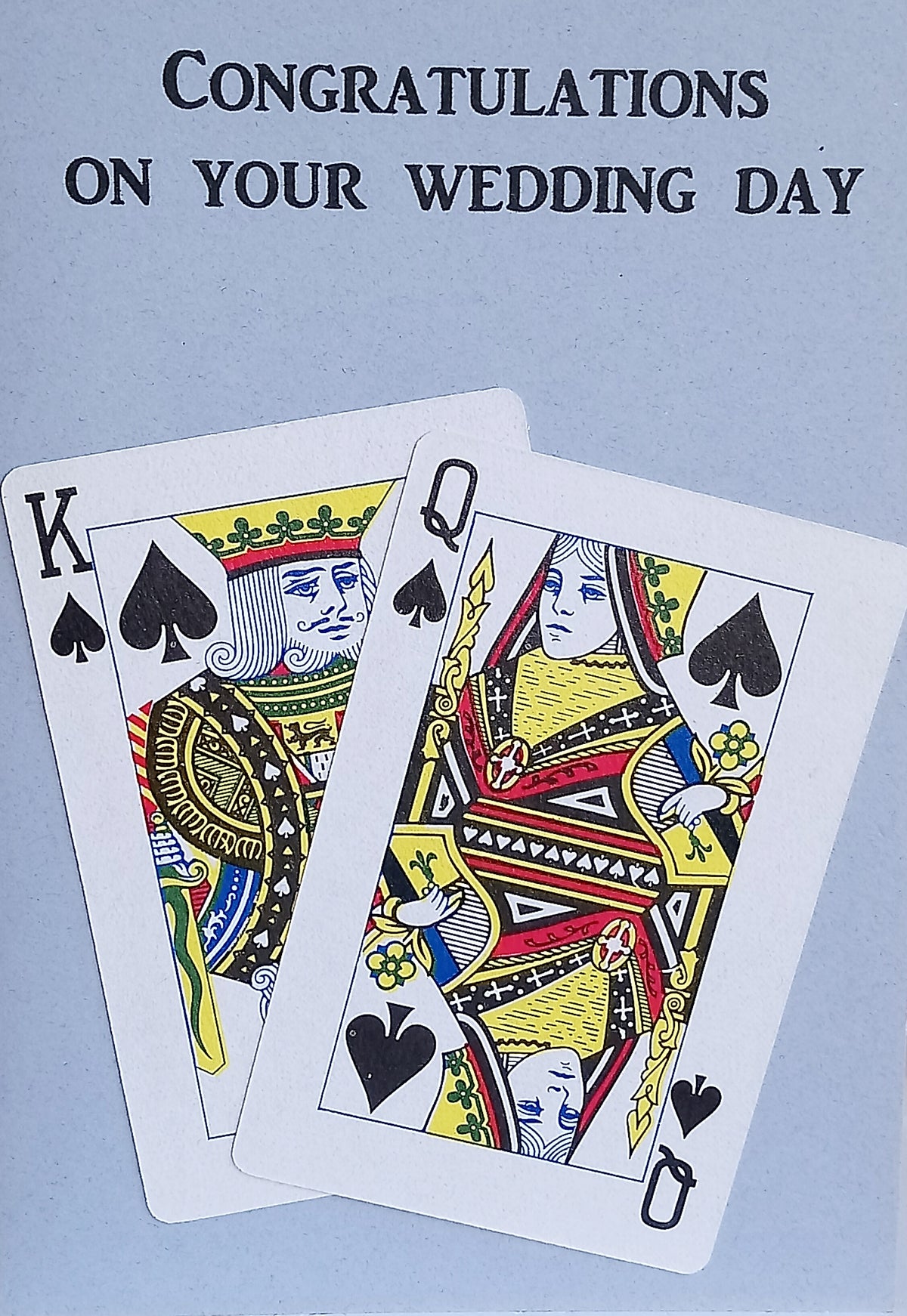 'Shuffle the Deck' Handmade Wedding Cards