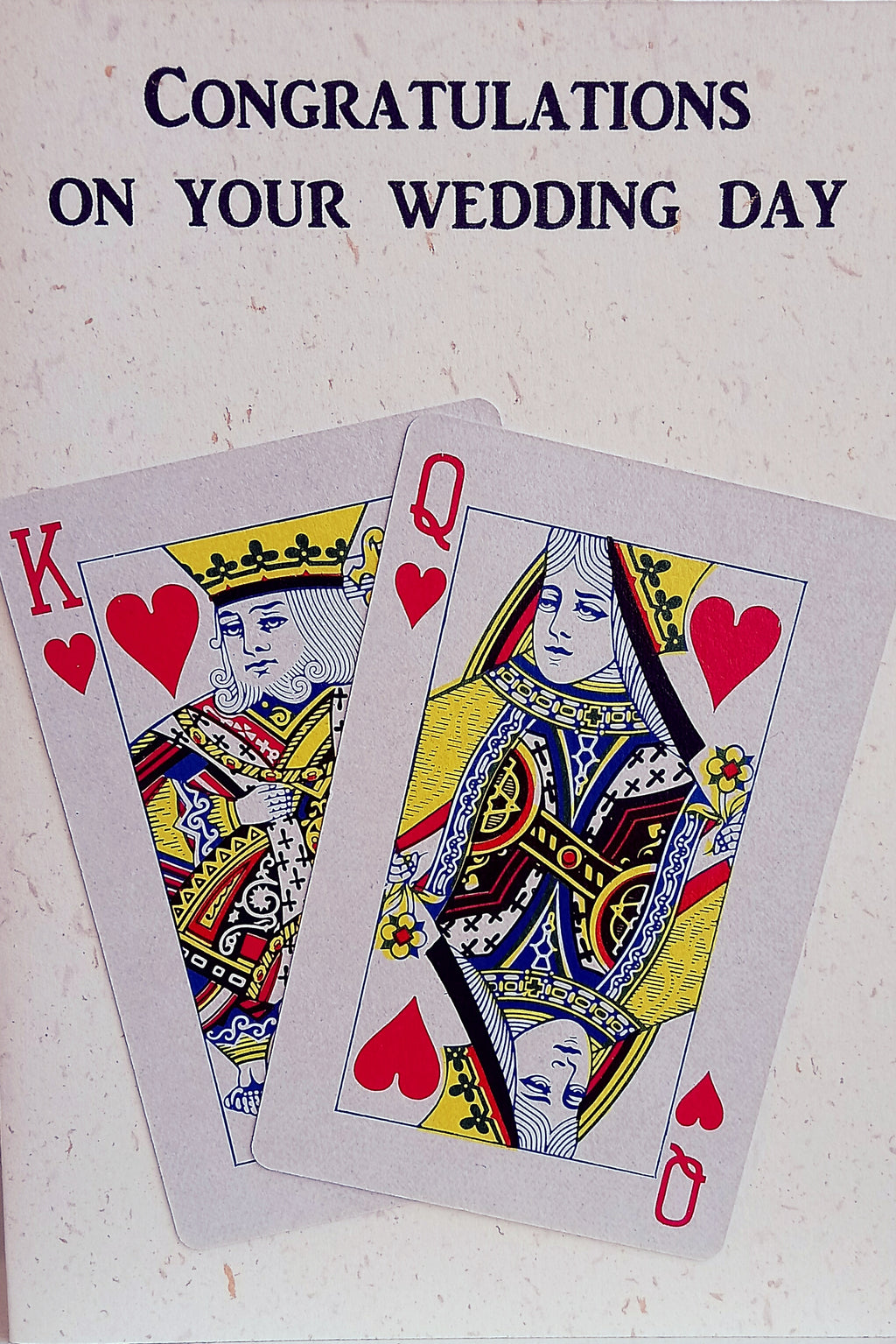 'Shuffle the Deck' Handmade Wedding Cards