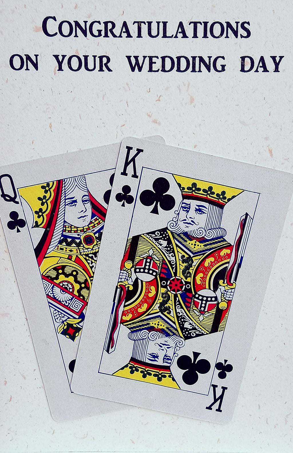'Shuffle the Deck' Handmade Wedding Cards