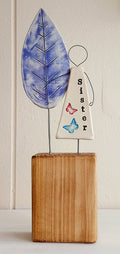 Sunshine Sculptures with handstamped words by Deborah Cameron Creative Artist