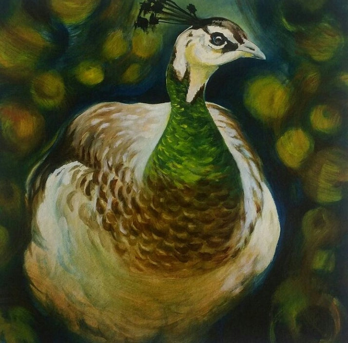 Hen Coasters by Artist Louise Scott