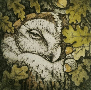 Rook & Owl Large SQ Cards by Louise Scott