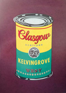 Glasgow Soup Cards by Breuk Art