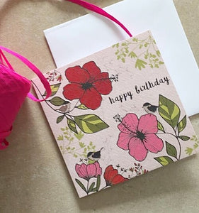 Happy Birthday Floral Cards designed by Ilana Ewing