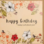 Load image into Gallery viewer, Happy Birthday &#39;Today it&#39;s all about you&#39; Cards designed by Ilana Ewing

