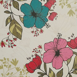 Floral Blank Card designed by Ilana Ewing