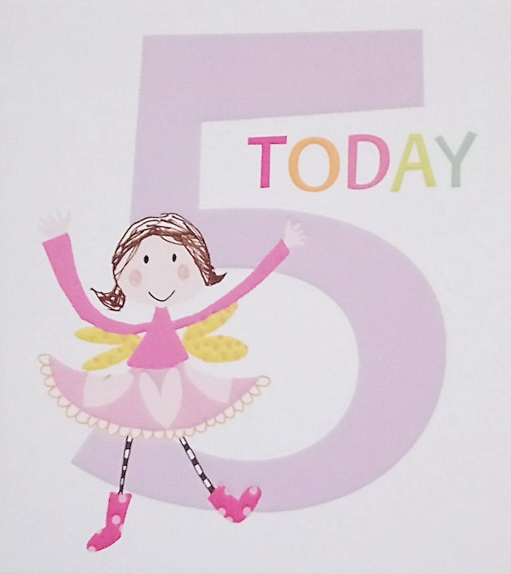 Kids Age Birthday cards 1 - 6years by Liz & Pip