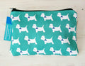 West Highland Terrier (Westie) Accessories Bag Handmade by Blue Ranchu Designs