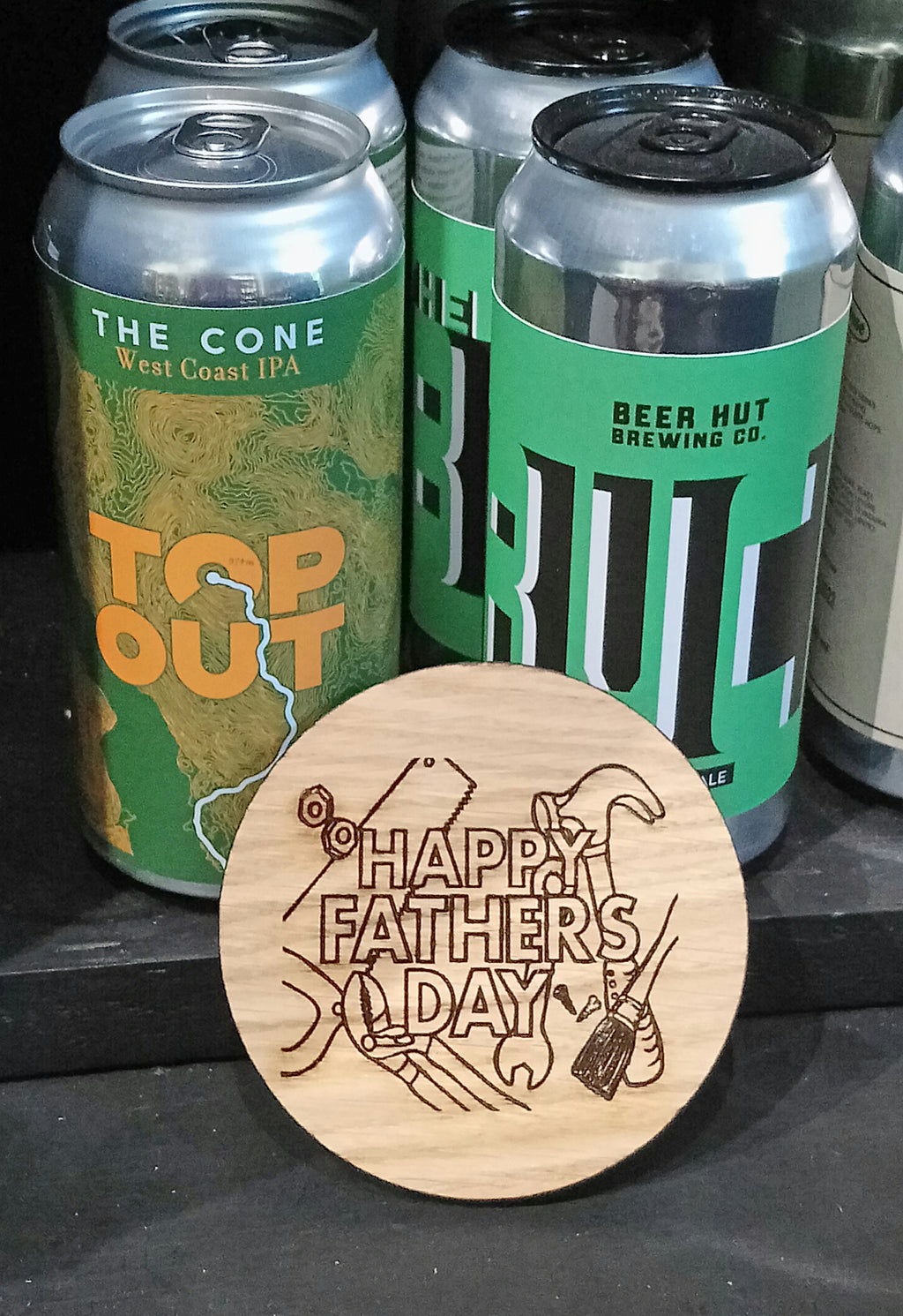 FATHER'S DAY Themed Coasters by Rezawood Designs