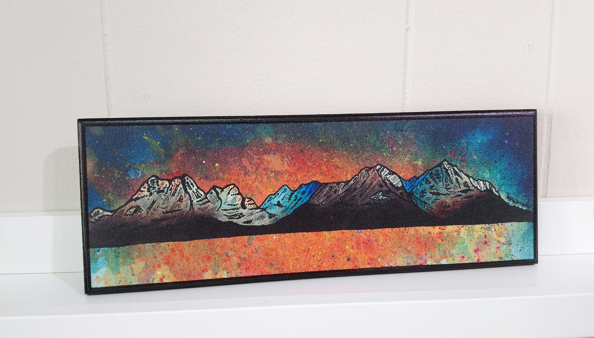 TORRIDON Block Mounted Print by Andy Peutherer