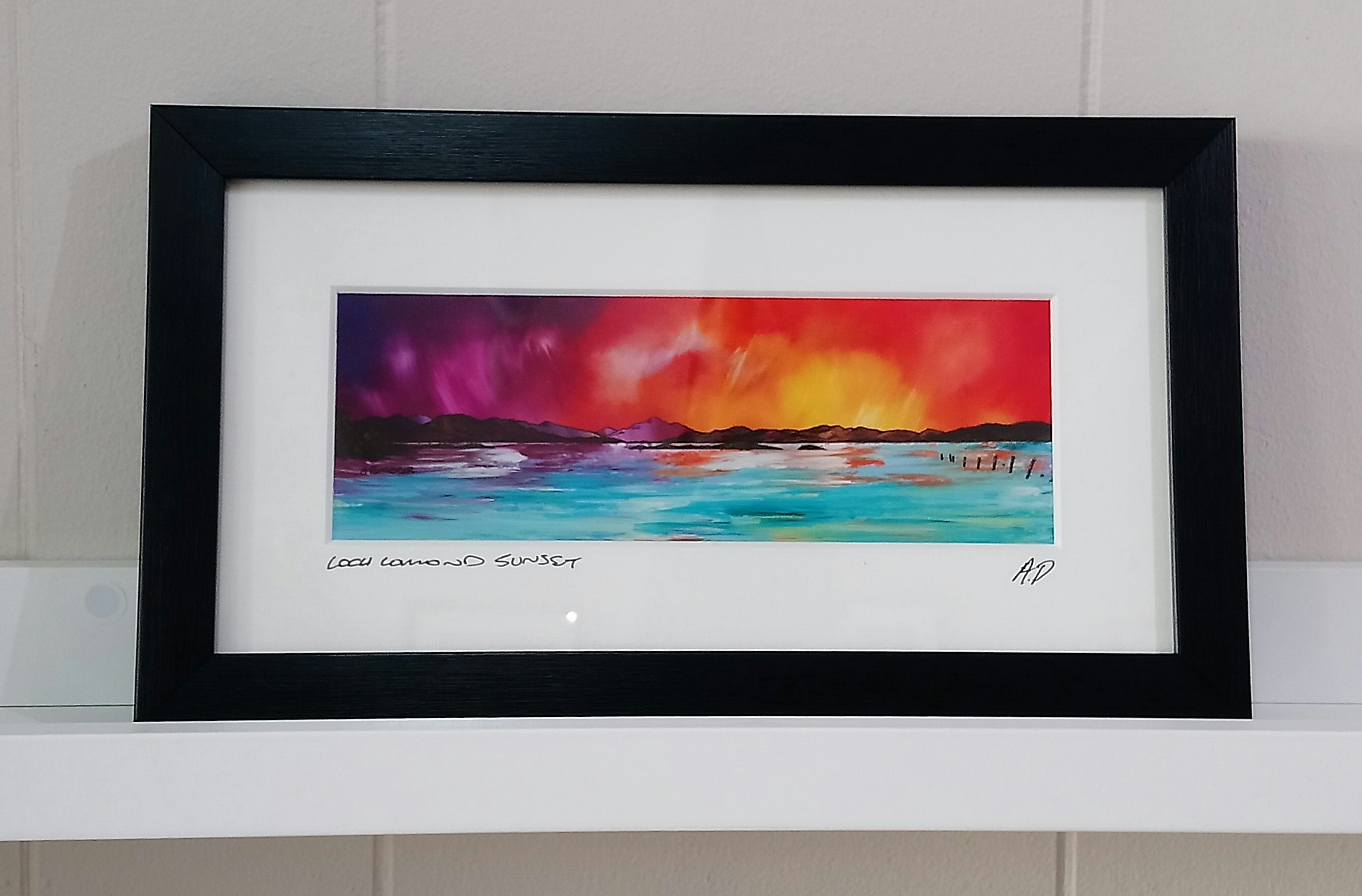 Loch Lomond Themed Small Framed Prints by Andy Peutherer
