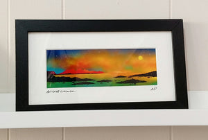 'Arisaig Summer' Small Framed Print by Andy Peutherer