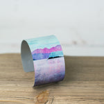 Load image into Gallery viewer, Cath Waters Scottish Landscape Cuff Bangles
