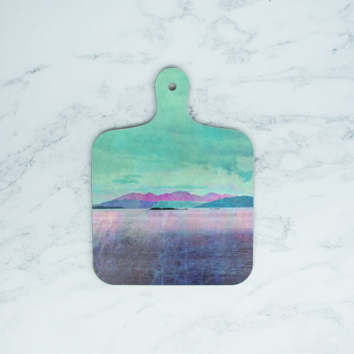Small Scottish Landscape Chopping Boards by Cath Waters