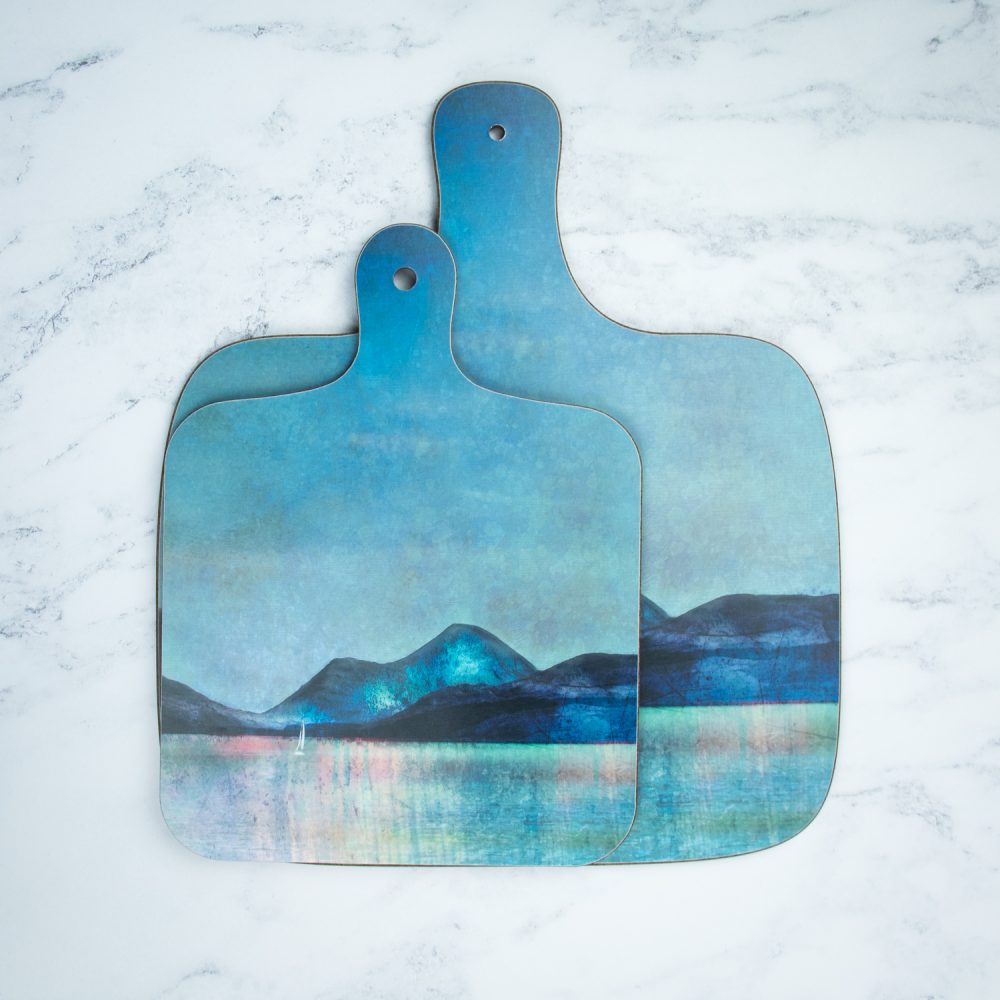 Scottish Landscape Large Chopping Boards by Cath Waters