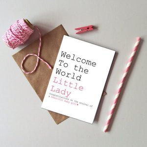 Baby Cards by Always Sparkle - Just Words