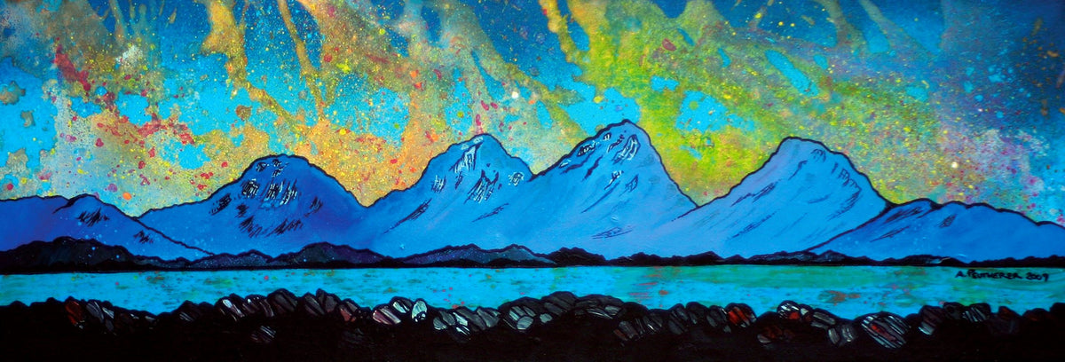 Jura Small Mounted Prints by Andy Peutherer