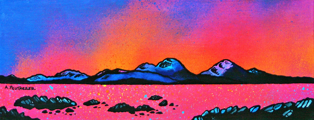 Jura Small Mounted Prints by Andy Peutherer