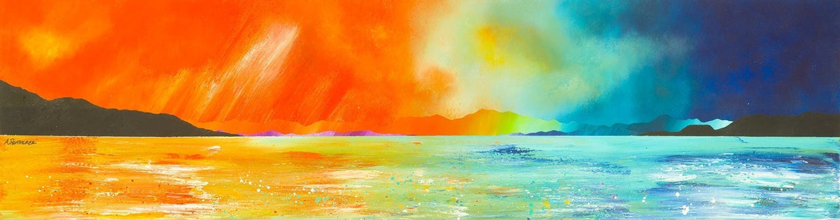 Jura Small Mounted Prints by Andy Peutherer