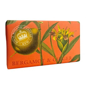 Kew Gardens Botanical Soap Bar - Bergamot and Ginger