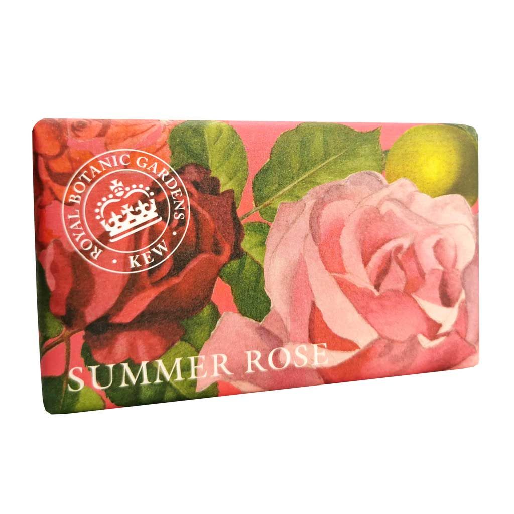 Summer Rose Kew Gardens Botanical Soap Bar