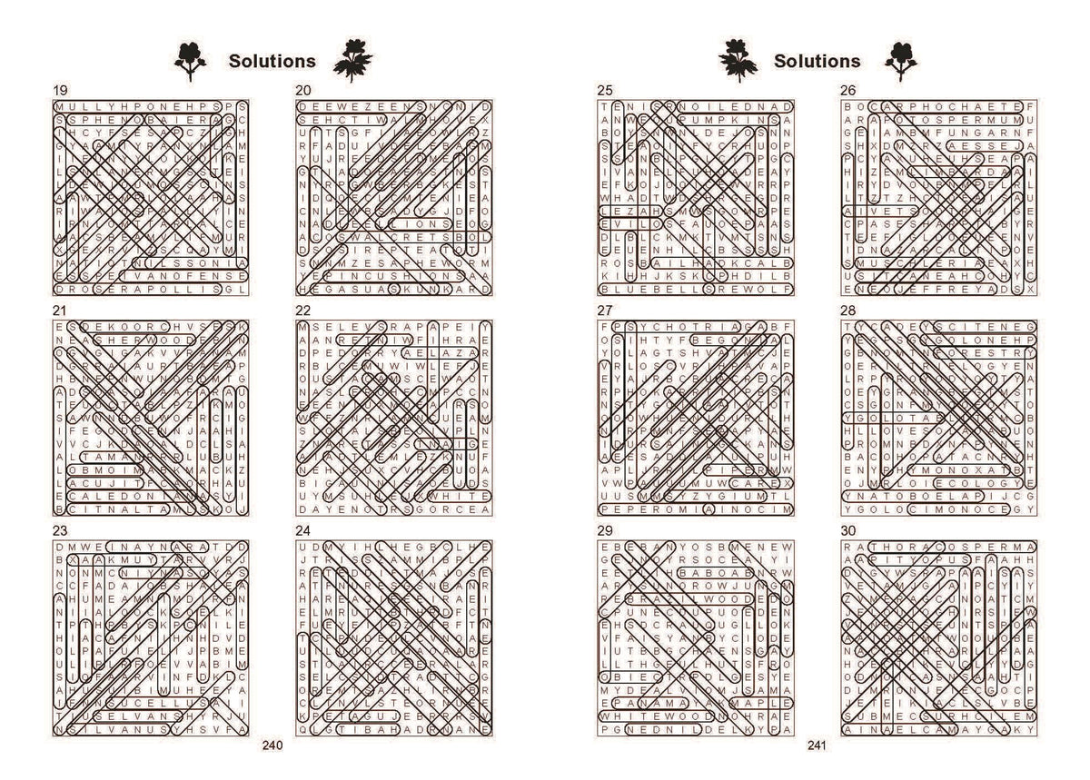 KEW GARDENS BOOK OF WORDSEARCH PUZZLES