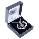 Load image into Gallery viewer, Large Thistle Pewter Pendants Made in Scotland by Pewtermill
