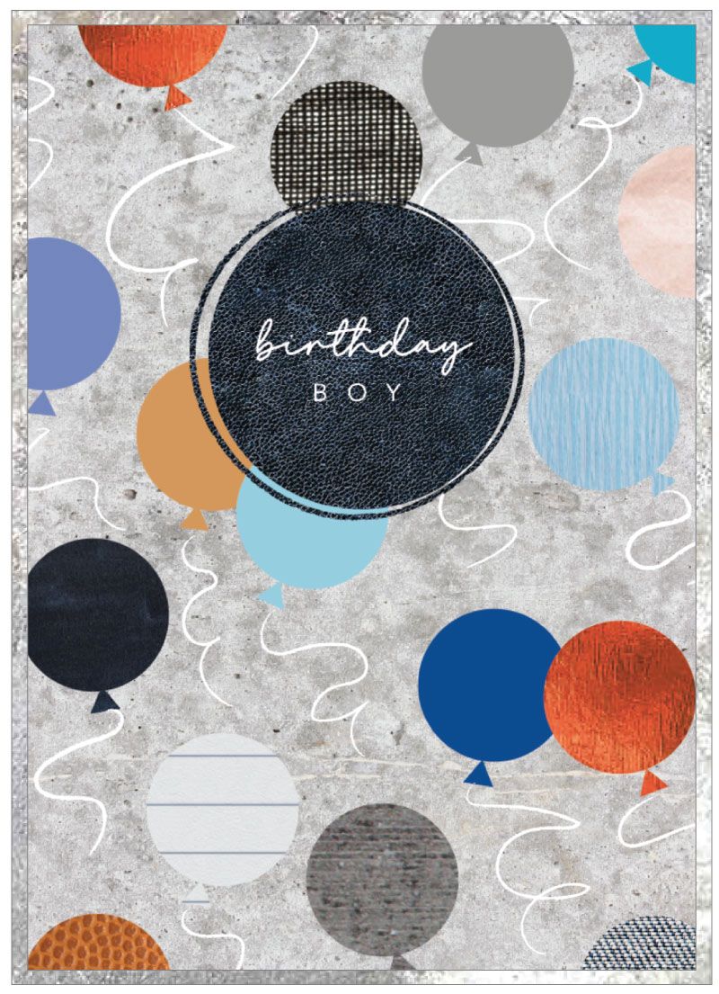 Cobalt Birthday Cards