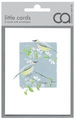 Load image into Gallery viewer, Pack of 5 Little Bird theme Cards - Blank by Cinnamon Aitch
