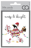 Christmas little pack of 5 cards by Cinnamon Aitch