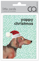 Load image into Gallery viewer, Quirky Christmas little packs of 5 cards by Cinnamon Aitch
