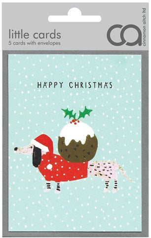Margo Christmas little packs of 5 cards by Cinnamon Aitch