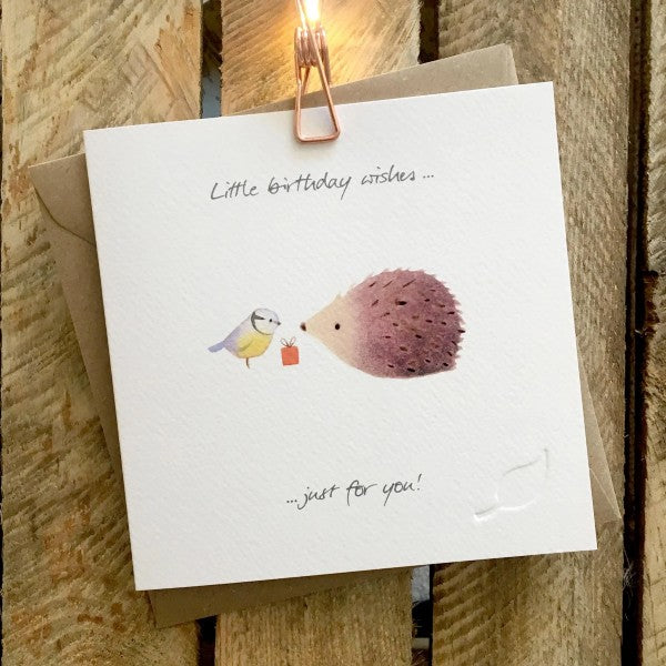 Hedgehog Birthday Cards by Gingerbetty