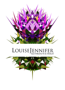 Large Fridge Magnet - Louise Jennifer Design