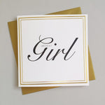 Load image into Gallery viewer, Birthday Always Sparkle - Luxe SQ Gold Rimmed Cards
