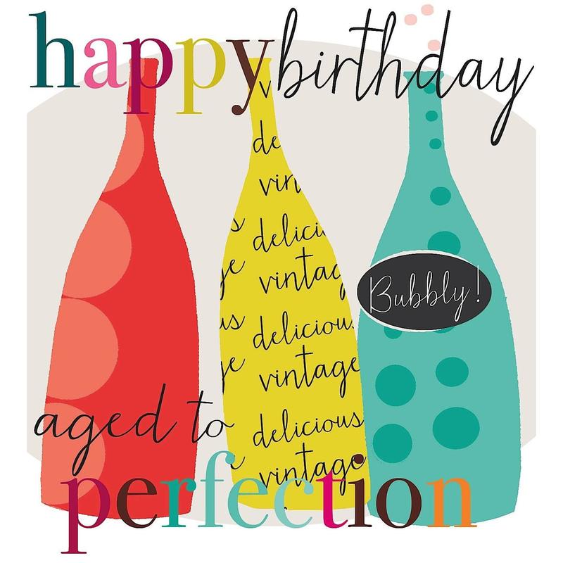 MA19 Aged to Perfection Birthday Card by Liz & Pip