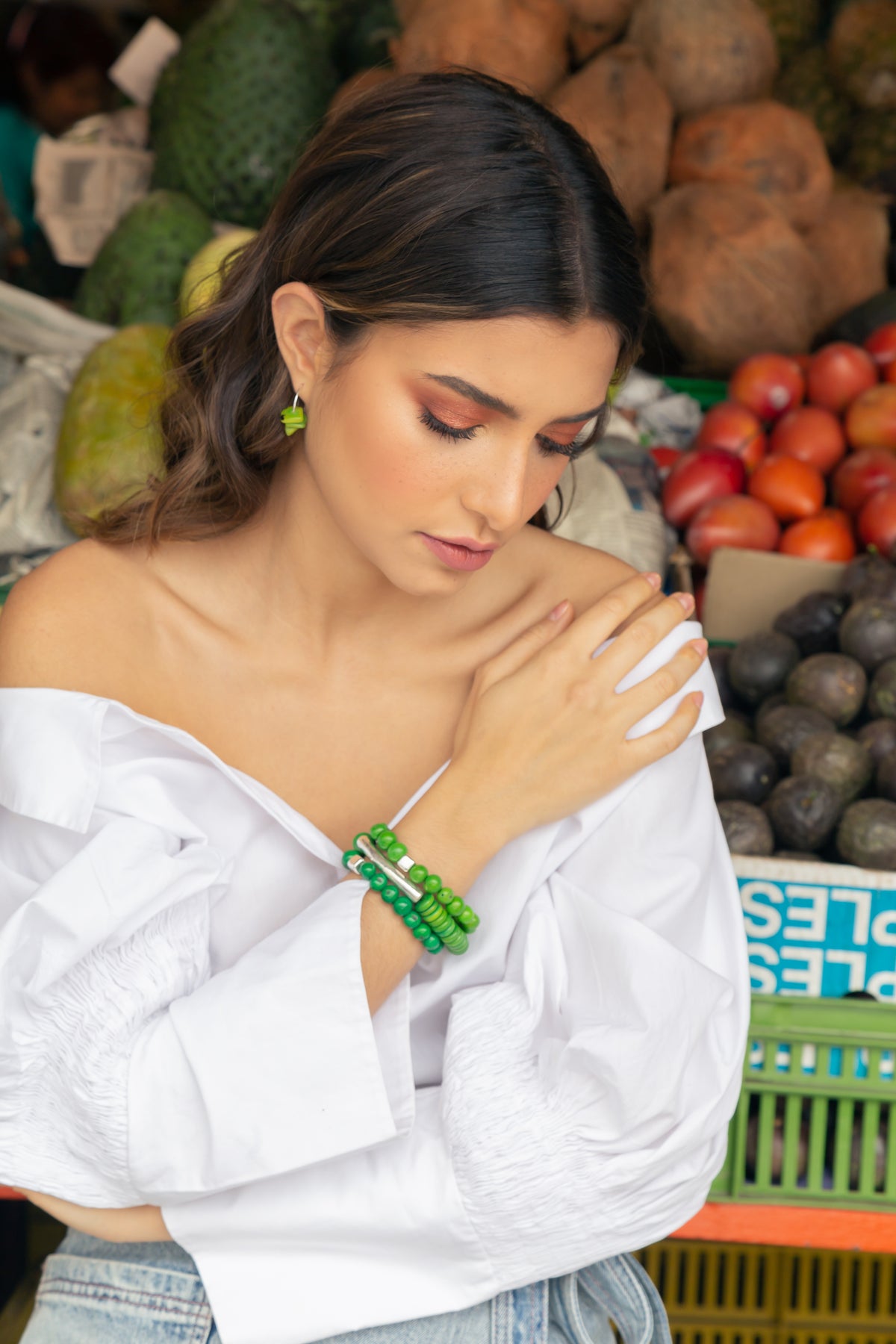 Acai Seed Bracelets Made by Pretty Pink