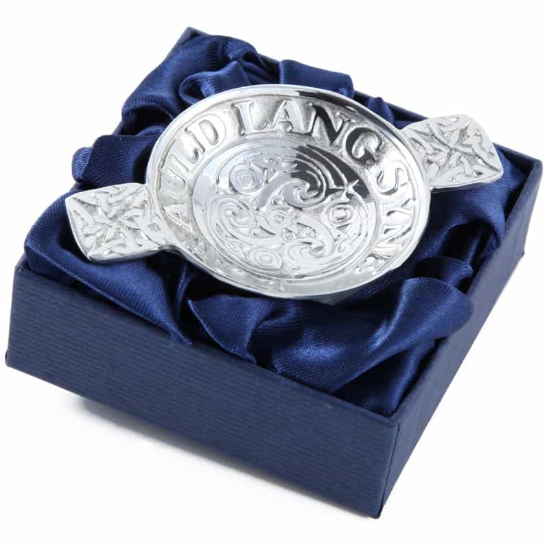 Miniature Quaich Made in Scotland by Pewtermill