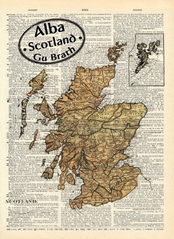 Scottish Themed Cards by Brave Scottish Gifts
