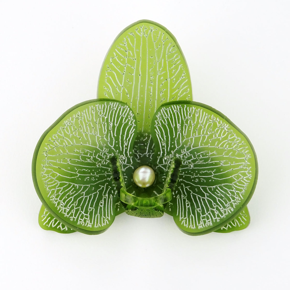 Orchid Brooch Made by Miss J Designs
