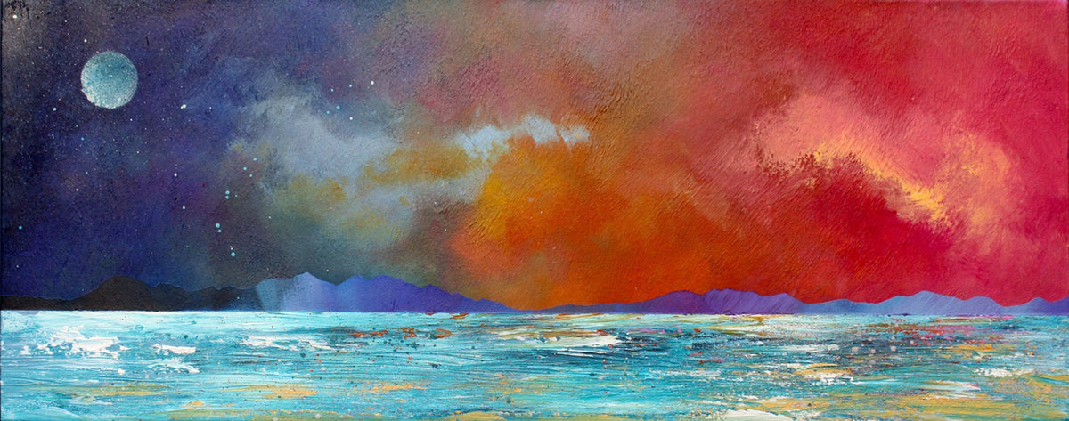 Isle of Mull Small Mounted Prints by Andy Peutherer