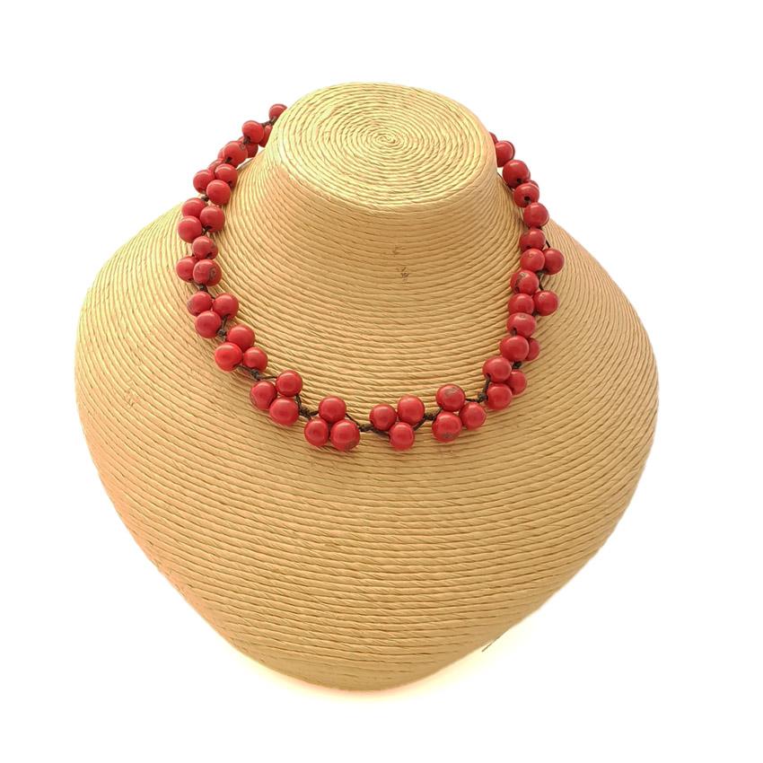 Pretty Pink Acai Berry Short Necklaces