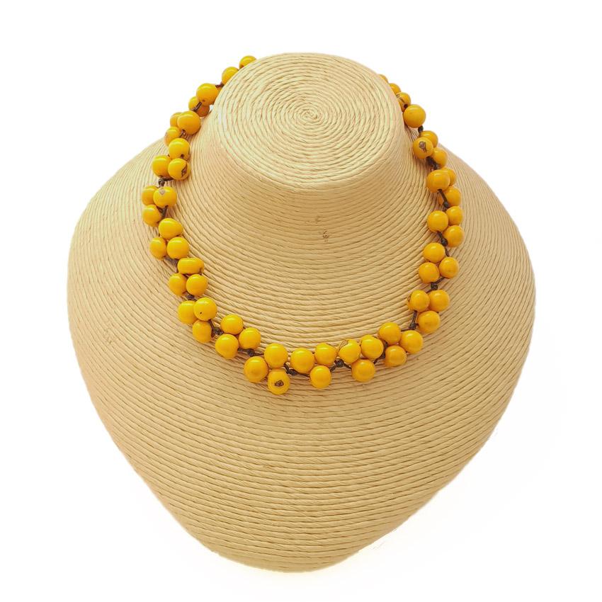 Pretty Pink Acai Berry Short Necklaces