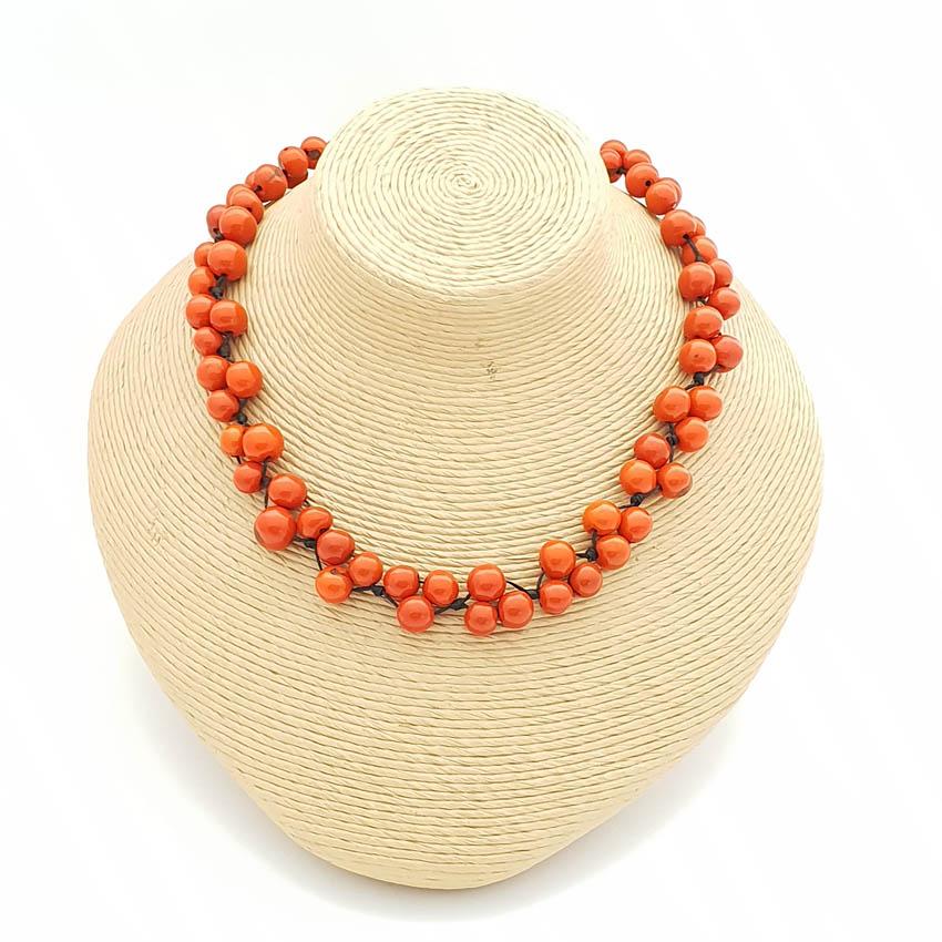 Pretty Pink Acai Berry Short Necklaces